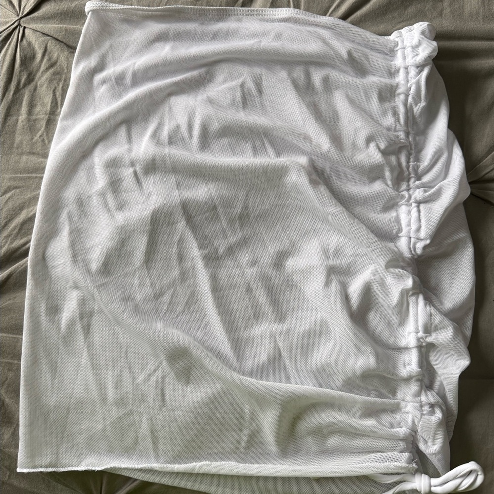 SHEIN White Swim Coverup